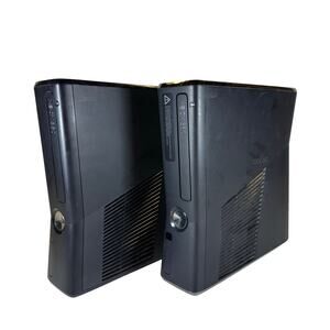 Xbox 360 Slim Console For Parts Or Repairs (Red Ring) 2 Lot